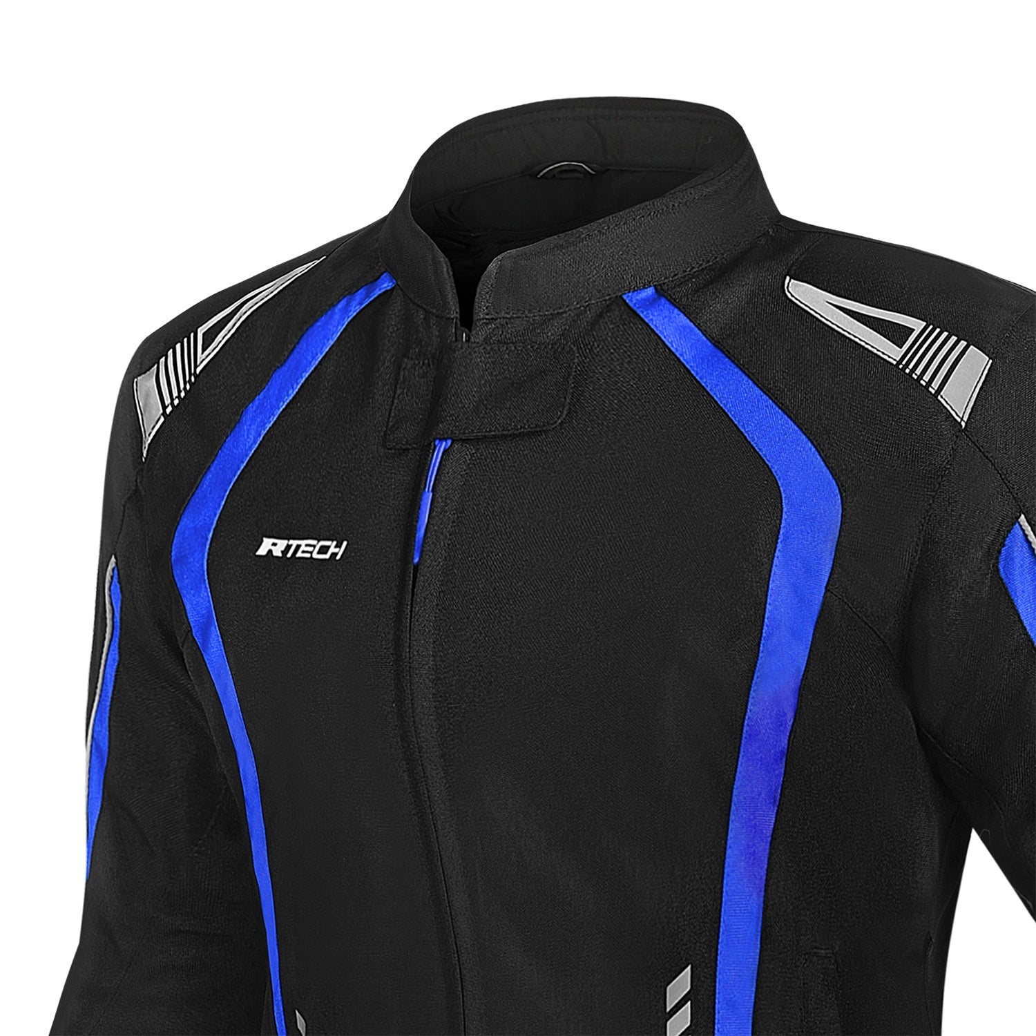 R-TECH MARSHAL GIACCA DI MOTO DONNA NERO BLU 