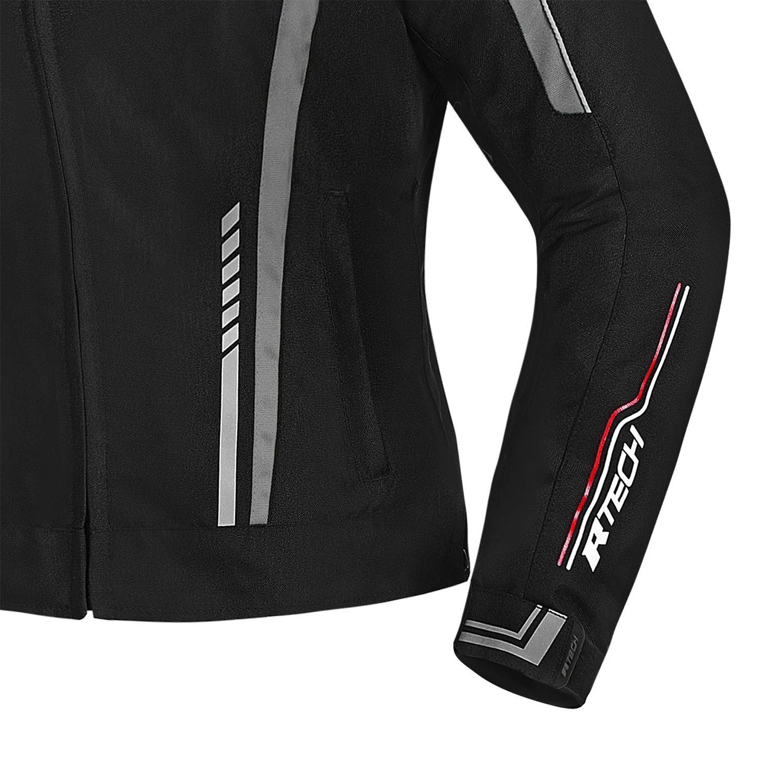 R-TECH MARSHAL GIACCA DI MOTO DONNA NERO GRIGIO 