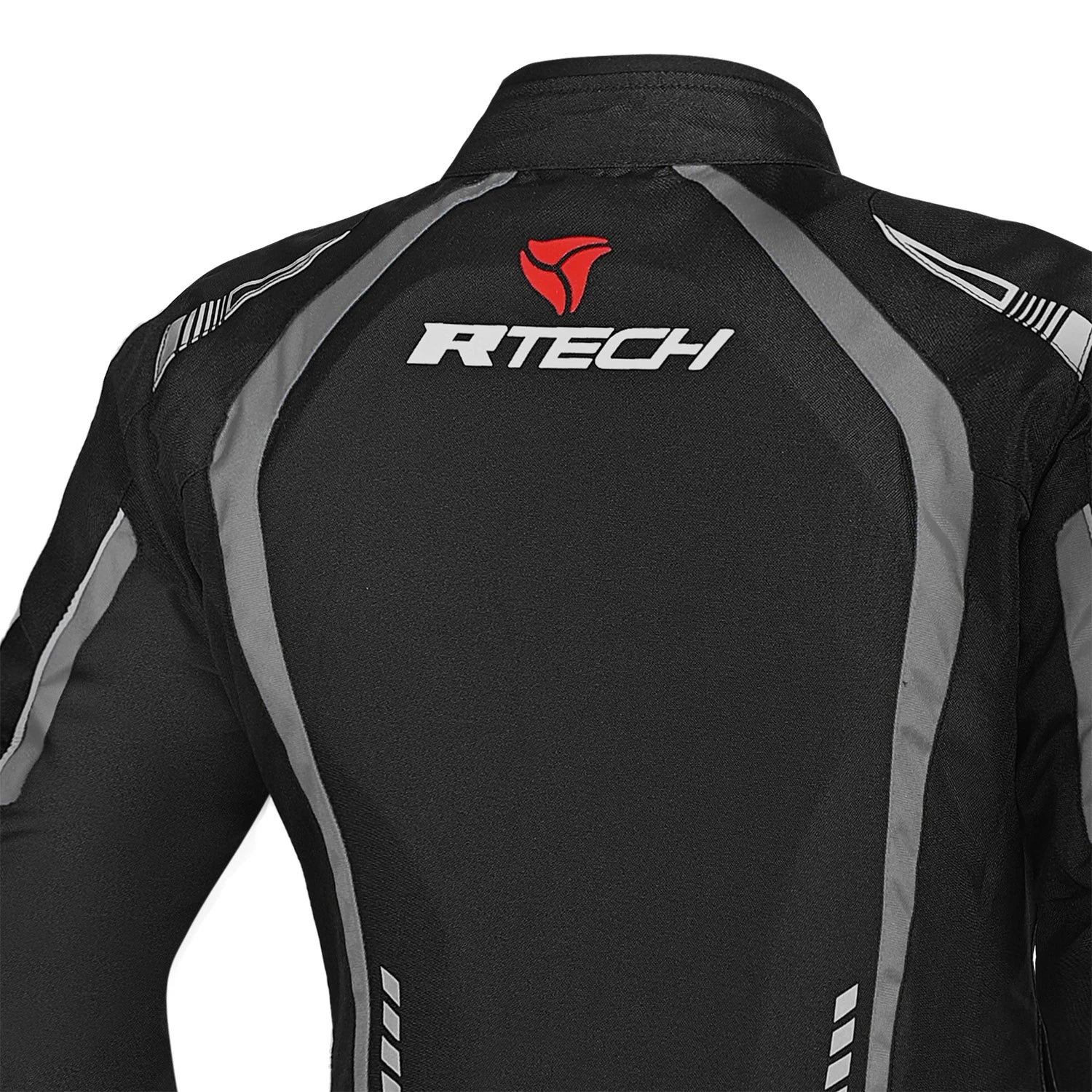 R-TECH MARSHAL GIACCA DI MOTO DONNA NERO GRIGIO 