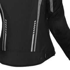 R-TECH MARSHAL GIACCA DI MOTO DONNA NERO GRIGIO 