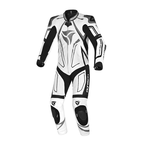 R-TECH Tuta 1 Pezzo RisingStar Bianco/Nero