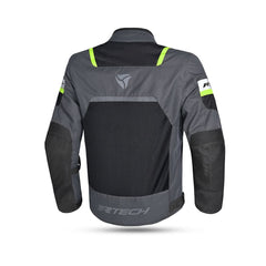 R-TECH SPIRAL MESH GIACCA MOTO ESTIVA TESSUTO UOMO GRIGIO NERO VERDE 