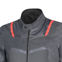 R-TECH SPIRAL MESH GIACCA MOTO UOMO GRIGIO NERO ROSSO 