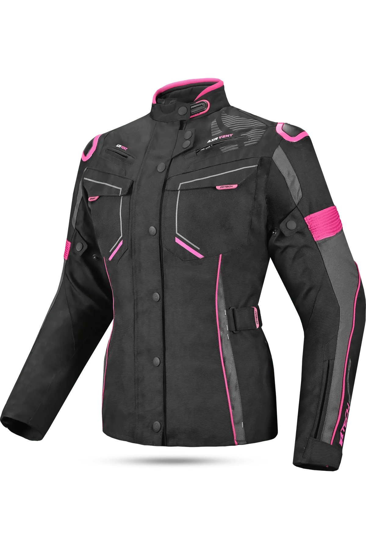 R-TECH KNIGHT RIDER 3IN1 LADY (Long) Nero/Fucsia. 