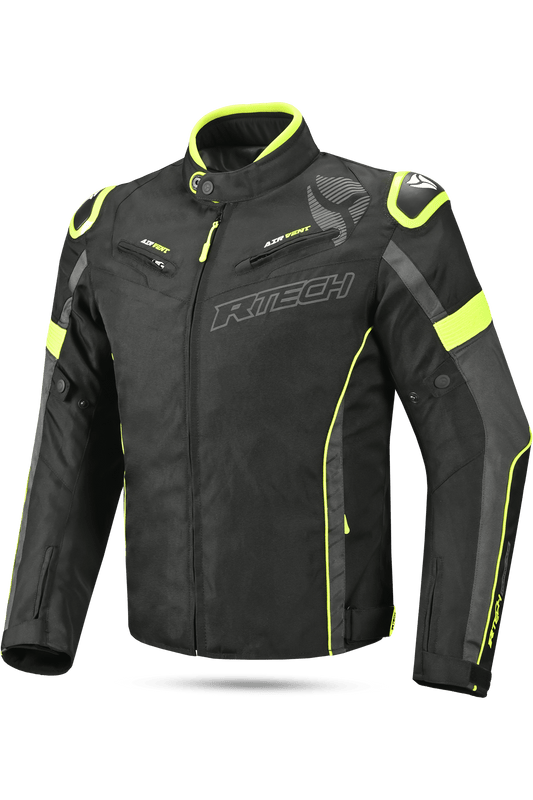 R-Tech Knight Rider Short Tre strati -Nero/Antracite/Giallo Flu 
