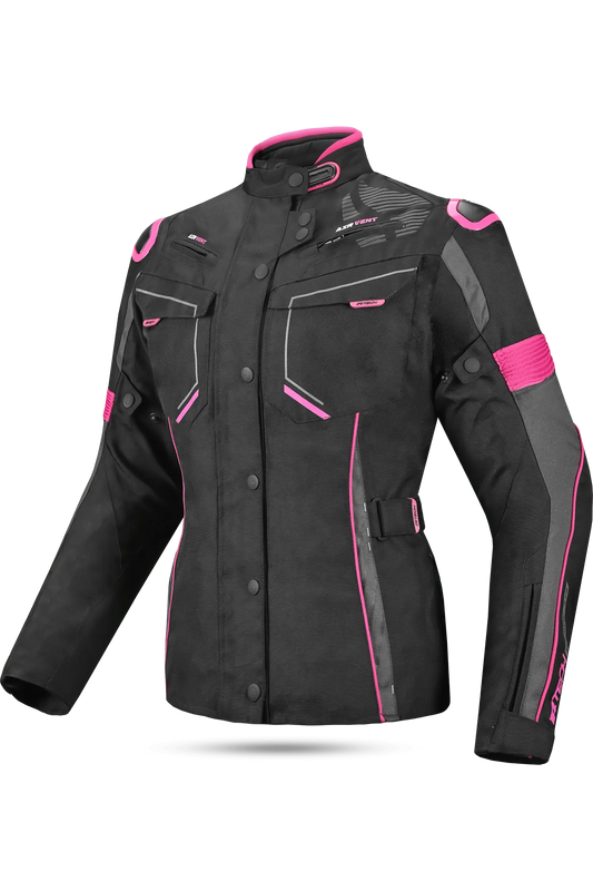 R-TECH - KNIGHT RIDER 3IN1 LADY (Largo) Negro/Fucsia. – Yamoto.it