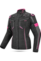 R-TECH KNIGHT RIDER 3IN1 LADY (Long) Nero/Fucsia. 