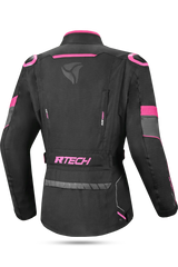 R-TECH KNIGHT RIDER 3IN1 LADY (Long) Nero/Fucsia. 