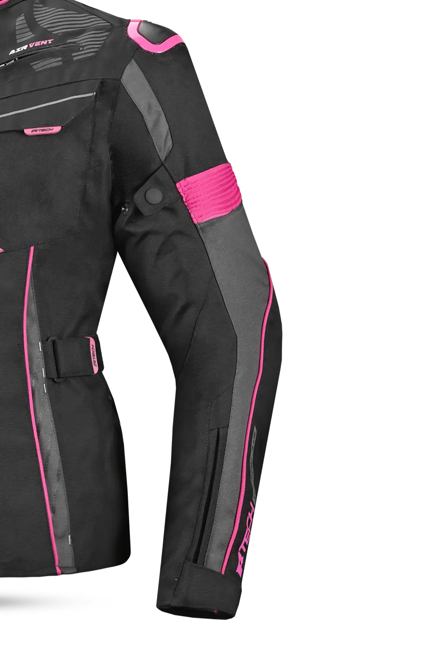 R-TECH KNIGHT RIDER 3IN1 LADY (Long) Nero/Fucsia. 