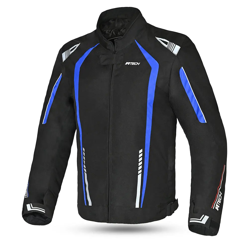 R-Tech Marshal Blu Giacche Moto Tessile front