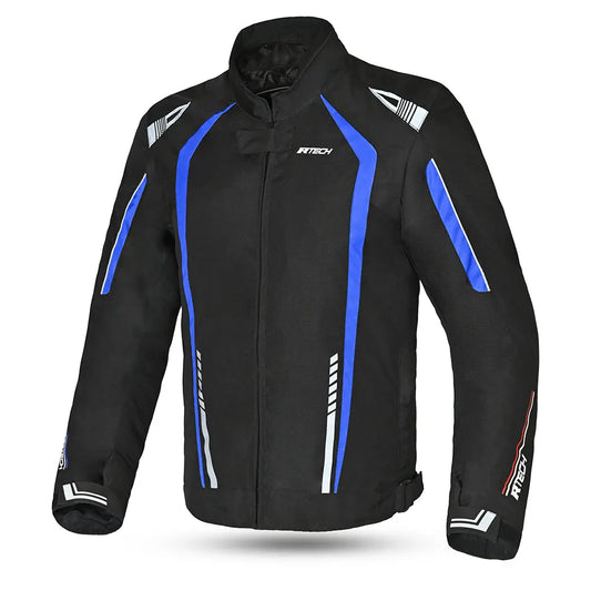 R-Tech Marshal Blu Giacche Moto Tessile front