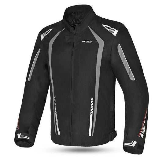 R-Tech Marshal Grigio Giacche Moto Tessile front