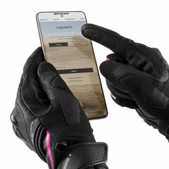 SHIMA SPARK 3.0 GUANTES DE MUJER NEGRO ROSA 
