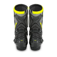 R-TECH TORNADO 2.0 STIVALI DI MOTO CORSA  NERO GRIGIO GIALLO FLUO 