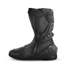 R-TECH TORNADO 2.0 WP PELLE STIVALI DI MOTO NERO 