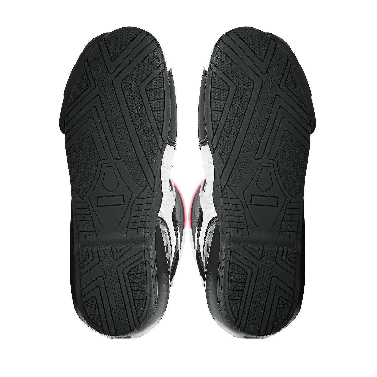 R-TECH TORNADO 2.0  CORSA  STIVALI DI MOTO NERO BIANCO ROSSO 