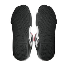 R-TECH TORNADO 2.0  CORSA  STIVALI DI MOTO NERO BIANCO ROSSO 