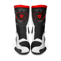 R-TECH TORNADO 2.0  CORSA  STIVALI DI MOTO NERO BIANCO ROSSO 