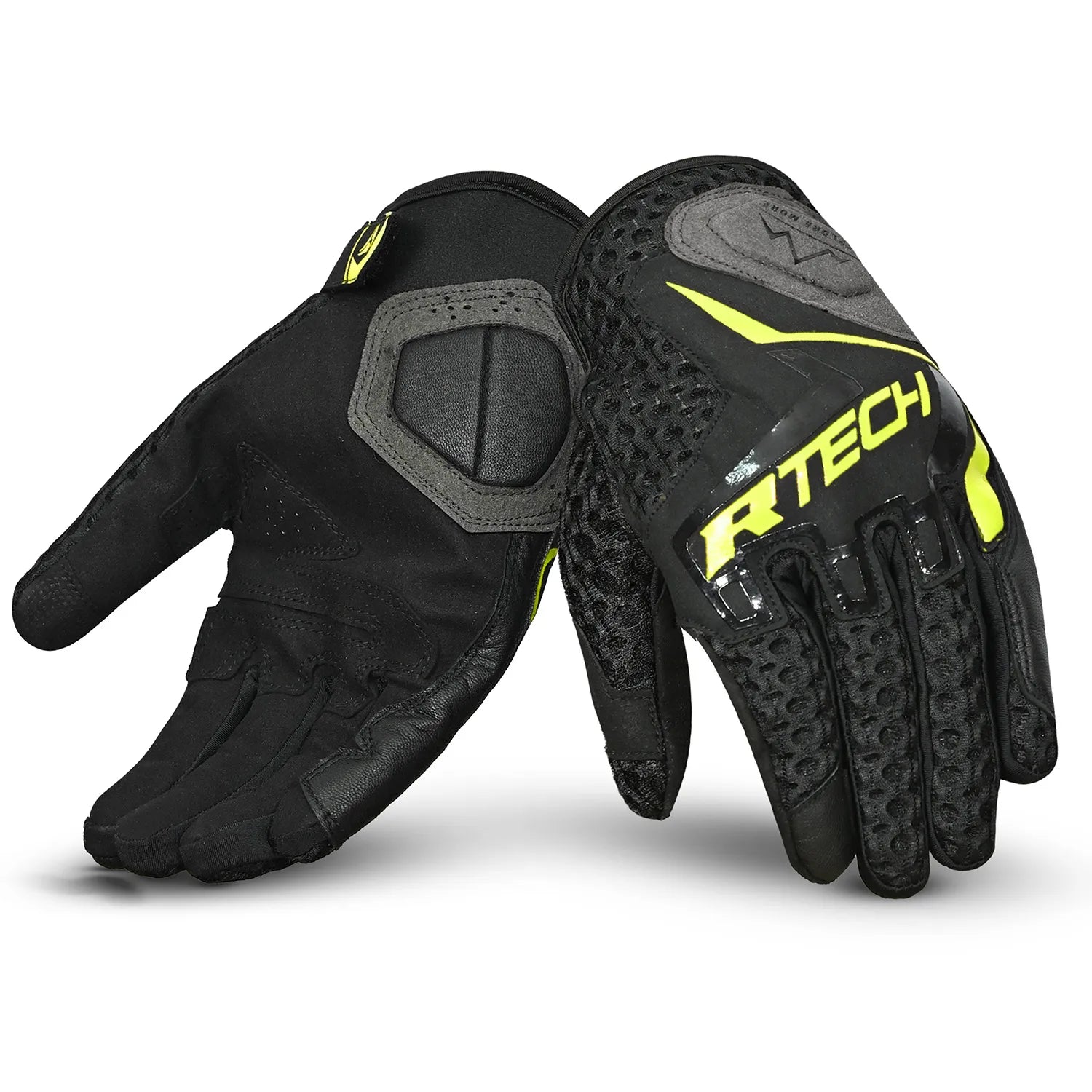 R-TECH RIDE PRO GUANTI DI MOTO UOMO GIALLO 
