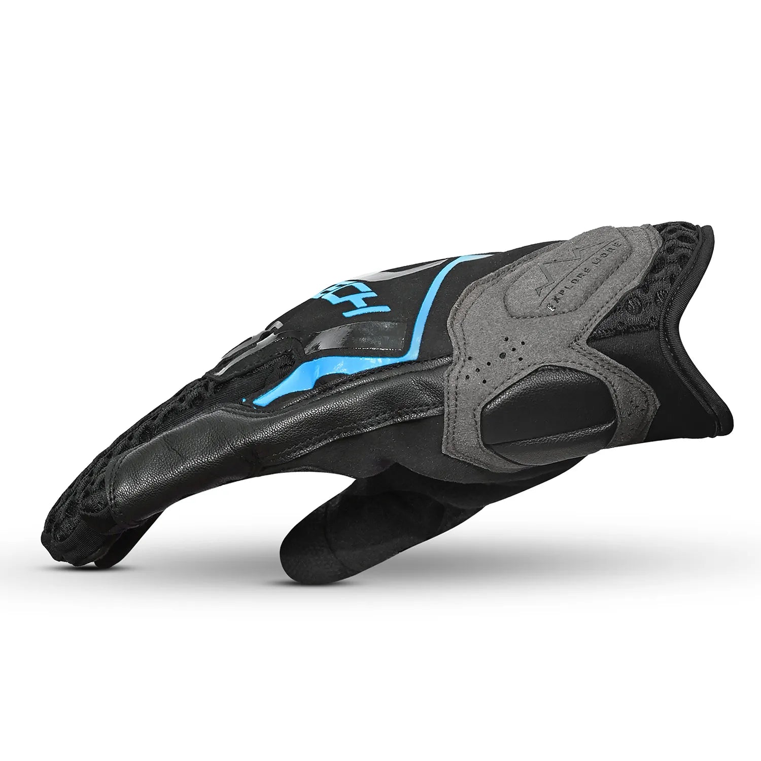 R-TECH RIDE PRO GUANTI DI MOTO DONNA NERO TURCHESE 