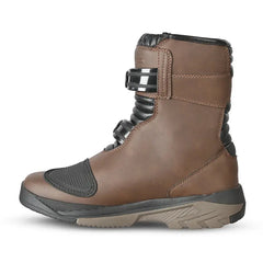 Bela Junior Junior Impermeabile Stivale In Pelle Da Moto Marrone 