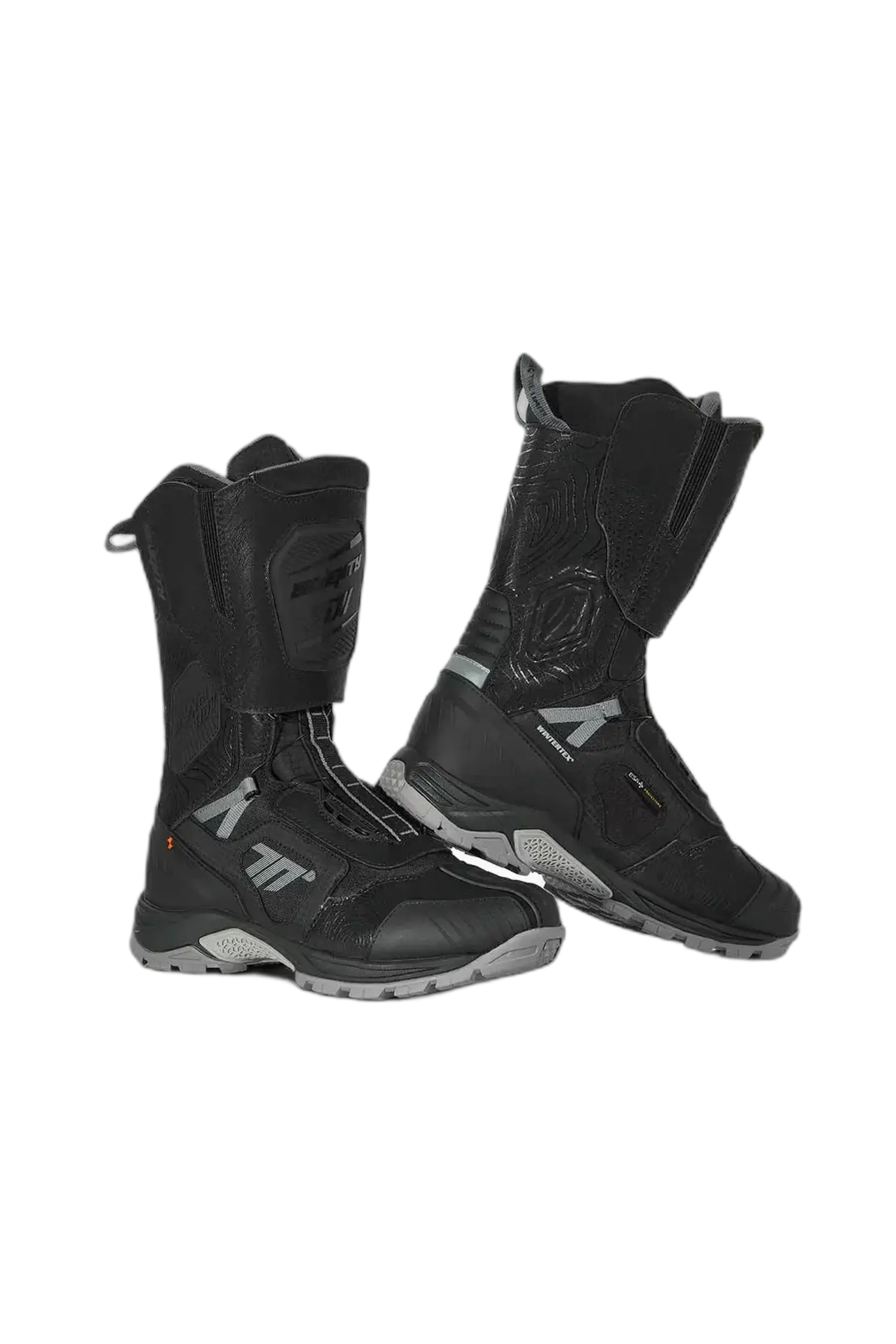 SEVENTY SD-BA6 STELVIO HIGH Botas De Motociclismo Unisex Negras Grises 