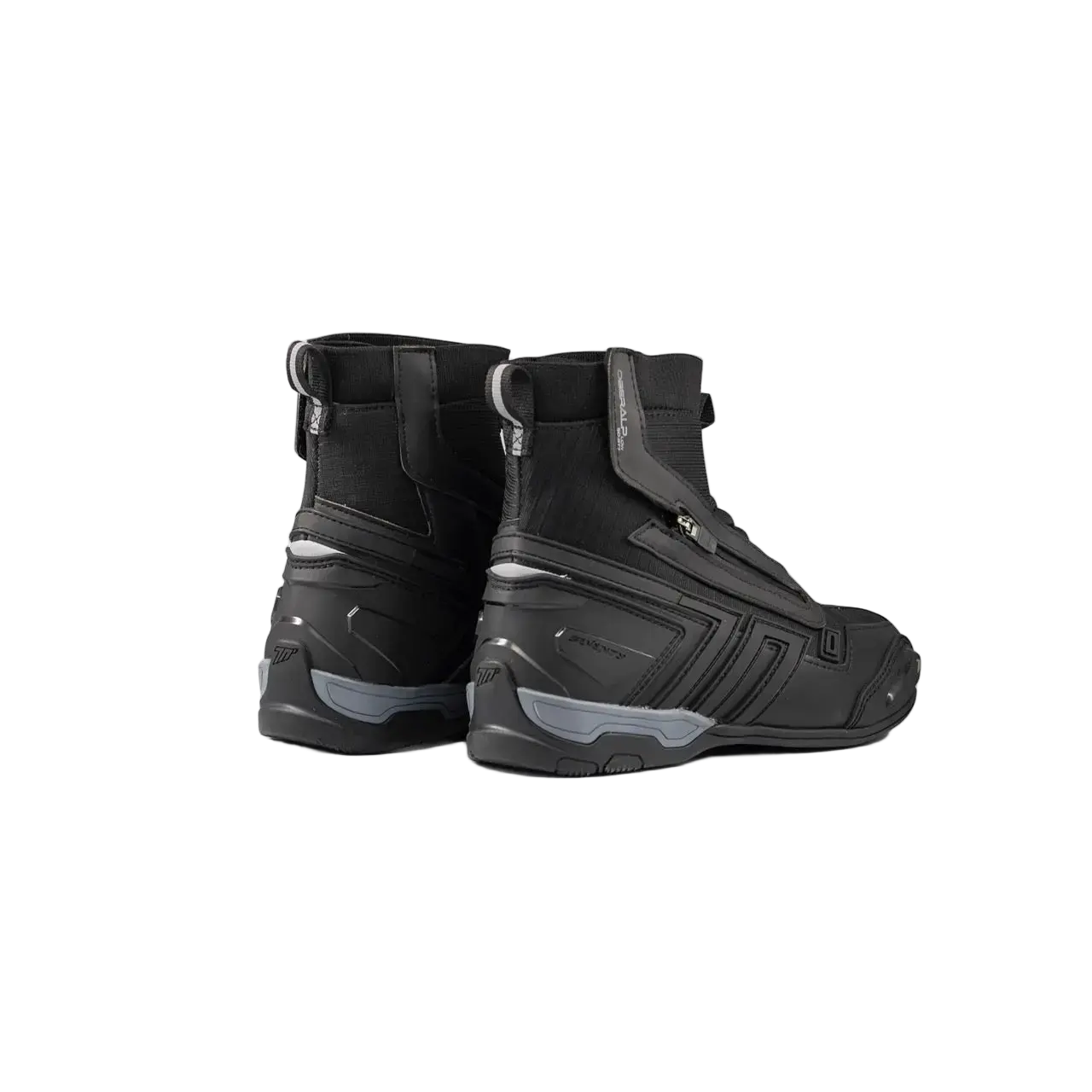 SEVENTY SD-BT7 OBERALP LOW Stivali da Moto Unisex Nero 