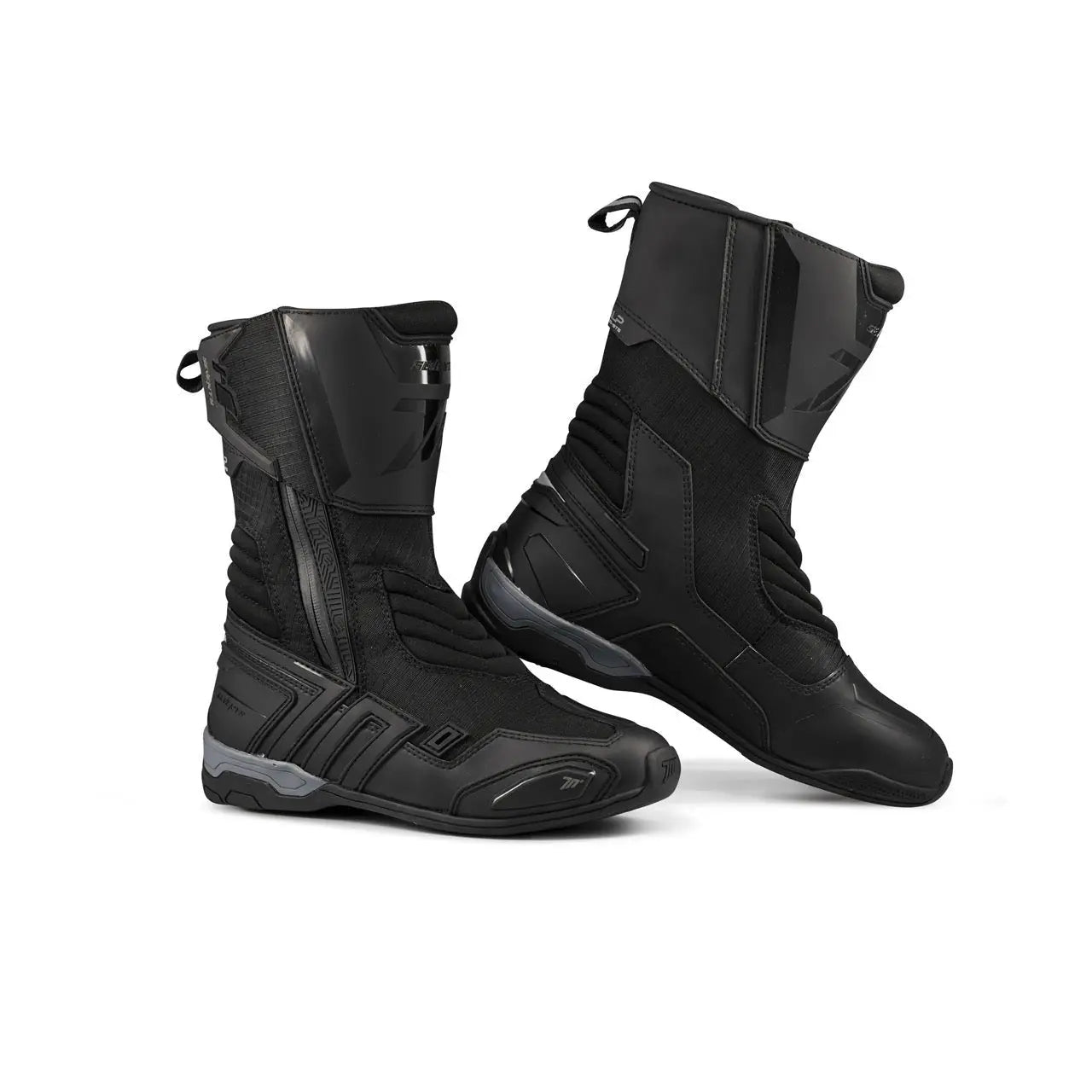 SEVENTY SD-BT5 OBERALP Moto Alti Turismo Stivali Nero