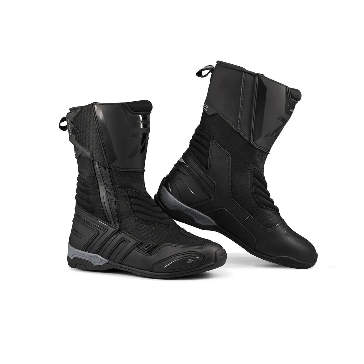 SEVENTY SD-BT5 OBERALP Moto Alti Turismo Stivali Nero