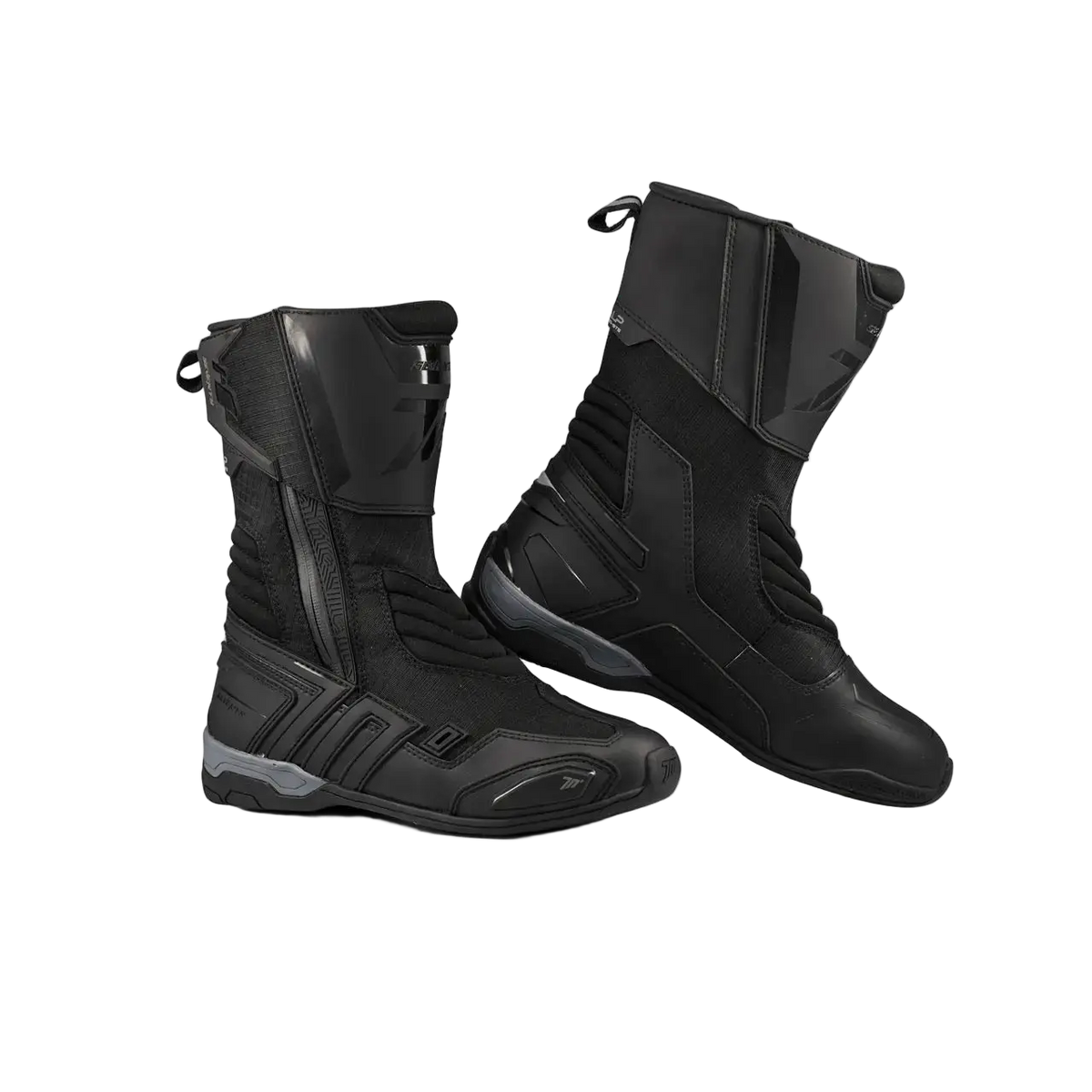 SEVENTY SD-BT5 OBERALP Stivali Moto Turismo Alti Neri 