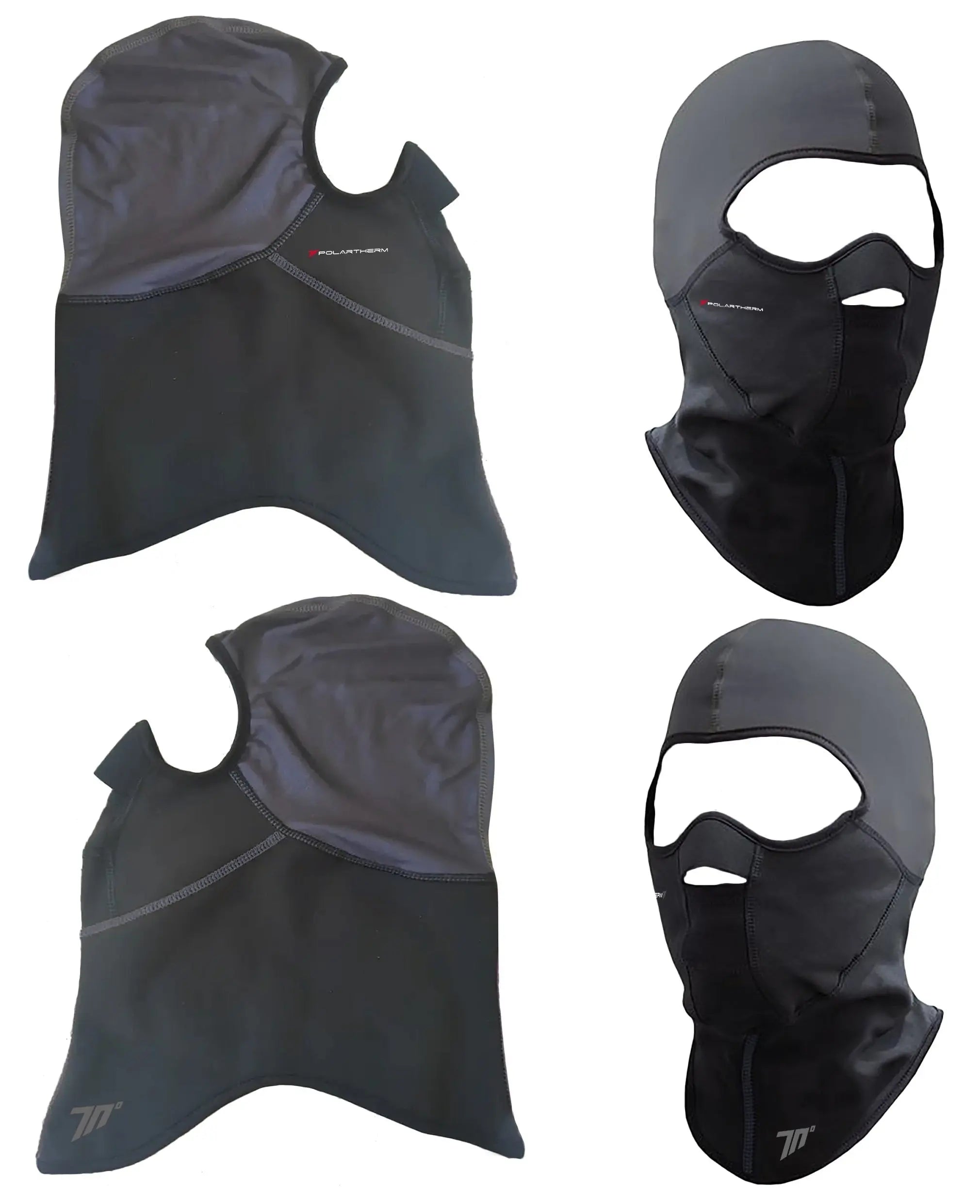 SEVENTY SD-W3 negro Pasamontañas para moto - Accesorios