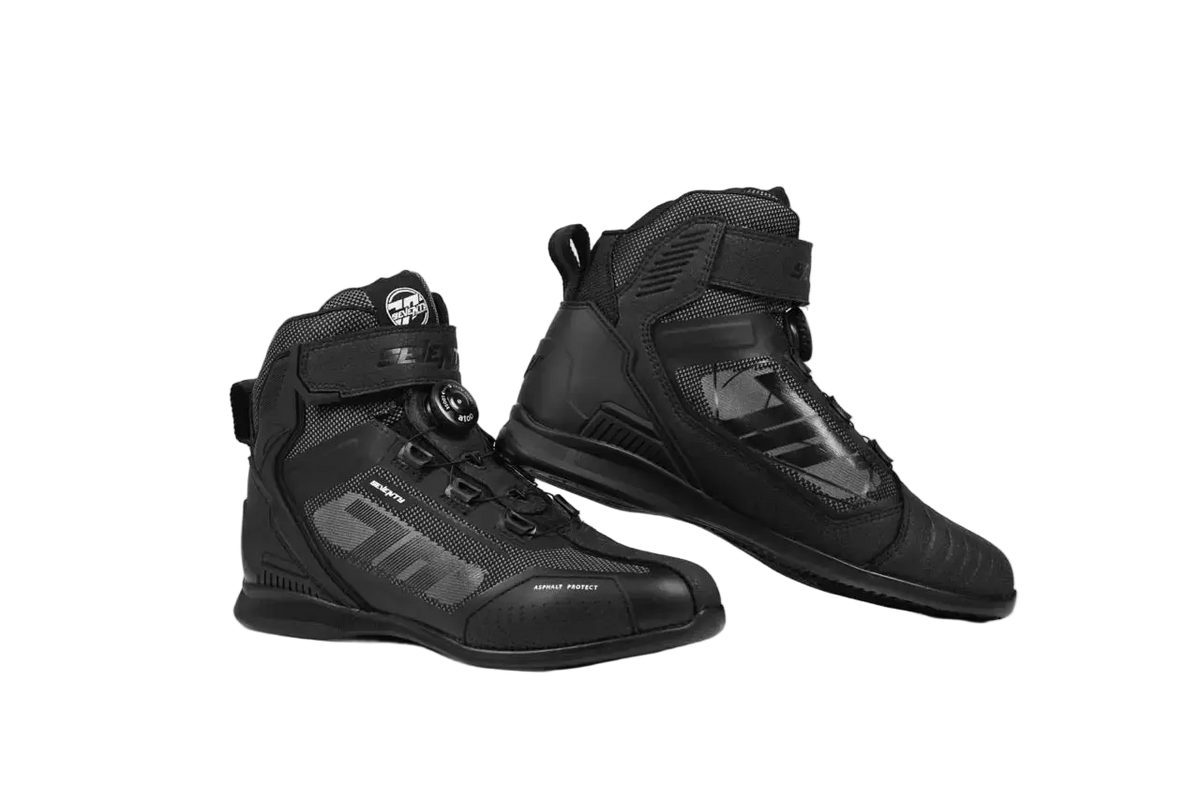 SEVENTY SD-BR3 VELOCE PRO STIVALI DA MOTO SPORTIVI NERO 