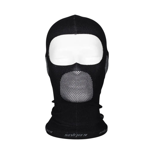SEVENTY SD-CT2 Passamontagna Motocicletta Senza Cuciture Unisex Nero 
