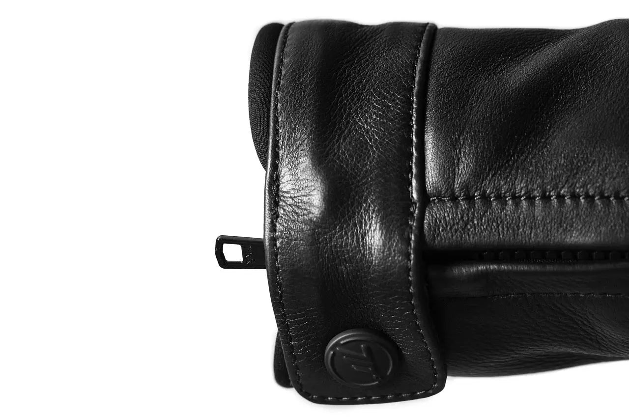 SEVENTY Sd-Jl4 Legend - Chaqueta de cuero para moto de verano para hombre, color negro - SECURTEX MOTOR S.L (t/a MaximoMoto)