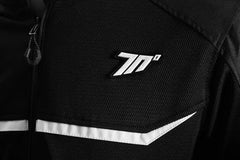 SEVENTY SD-JR30.1 CHAQUETA  MOJAVE VERANO RACING HOMBRE NEGRA/BLANCA - SECURTEX MOTOR S.L (t/a MaximoMoto)