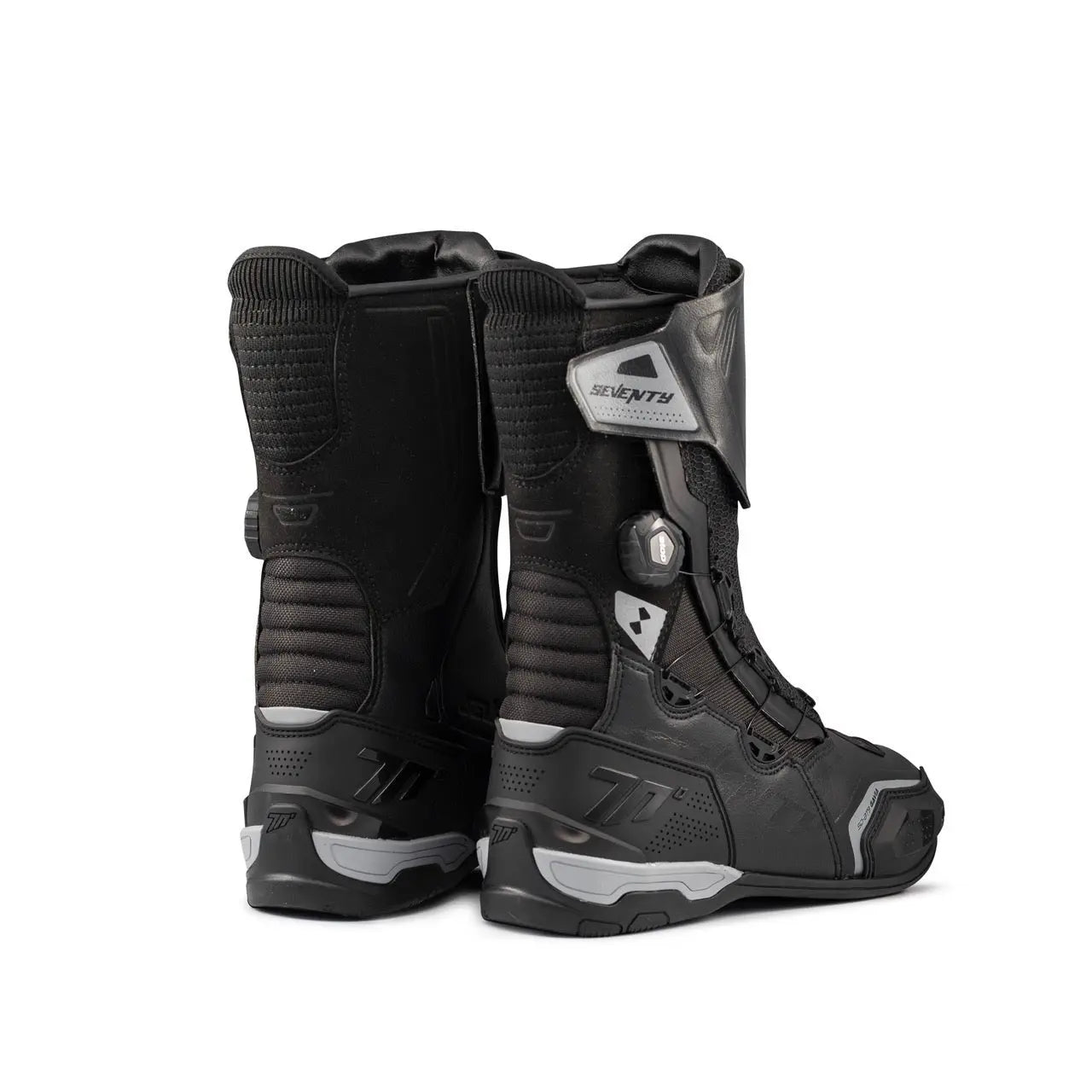 SEVENTY SD-BT9 GAVIA Sportivo Turismo Moto Stivali Nero
