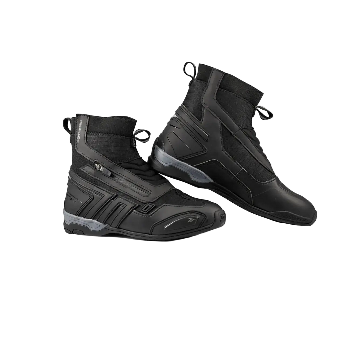 SEVENTY SD-BT7 OBERALP LOW Stivali da Moto Unisex Nero 