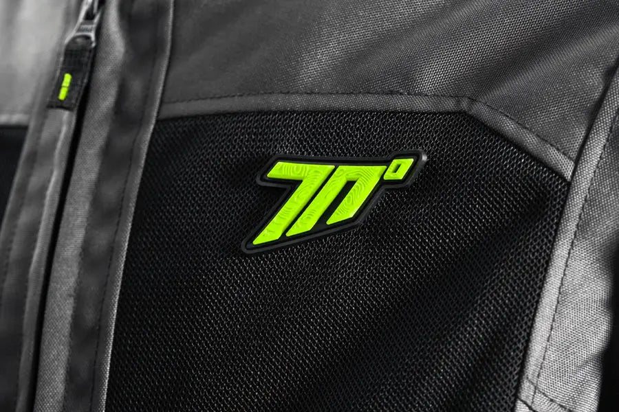 SEVENTY SD-JT66 SAHARA Men Chaqueta De Moto Gris/Amarillo Fluorescente - SECURTEX MOTOR S.L (t/a MaximoMoto)