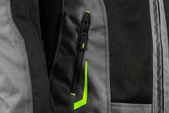 SEVENTY SD-JT66 SAHARA Men Chaqueta De Moto Gris/Amarillo Fluorescente - SECURTEX MOTOR S.L (t/a MaximoMoto)