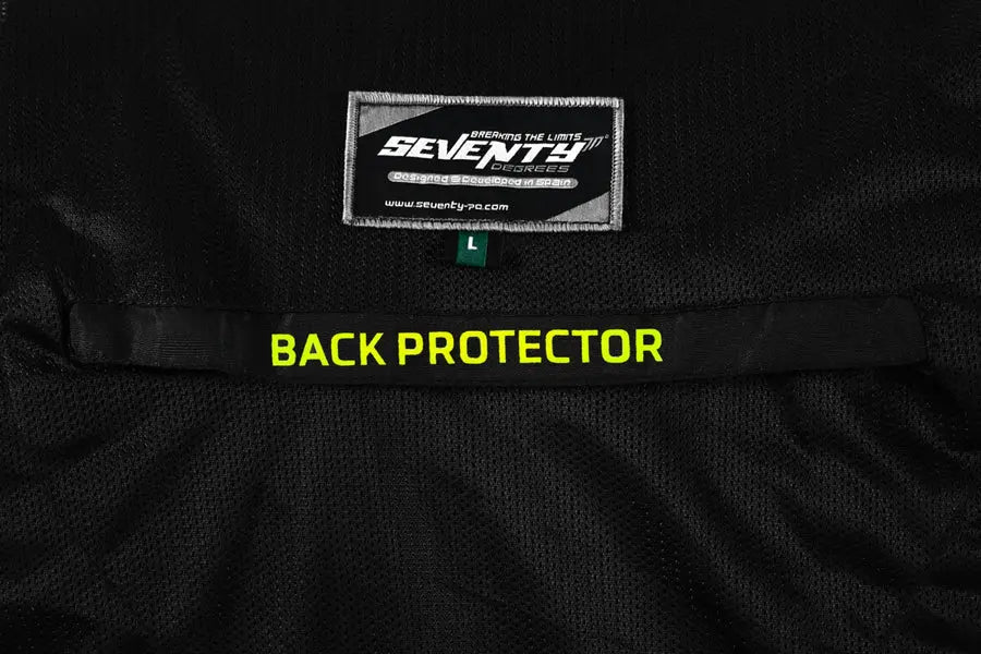 SEVENTY SD-JT66 SAHARA Men Chaqueta De Moto Gris/Amarillo Fluorescente - SECURTEX MOTOR S.L (t/a MaximoMoto)