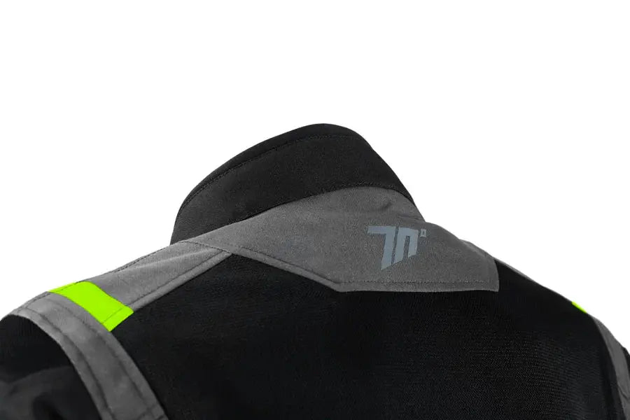 SEVENTY SD-JT66 SAHARA Men Chaqueta De Moto Gris/Amarillo Fluorescente - SECURTEX MOTOR S.L (t/a MaximoMoto)