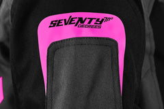 SEVENTY SD-JT68 Chaqueta Moto Verano Sahara Lady Gris/Fucsia - SECURTEX MOTOR S.L (t/a MaximoMoto)