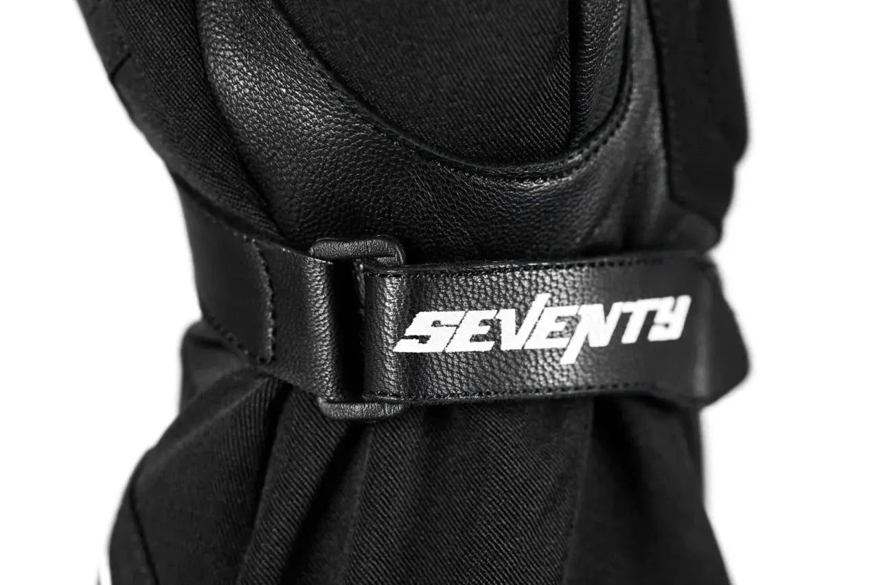 SEVENTY SD-T57 GIAU Moto Lunghi Uomo Guanti Nero