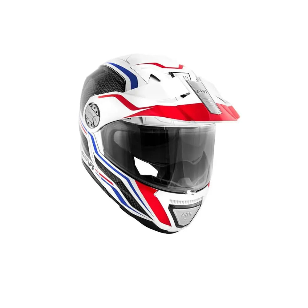 GIVI X.33 CANYON LAYERS Moto Modulare Caschi Bianco Rosso