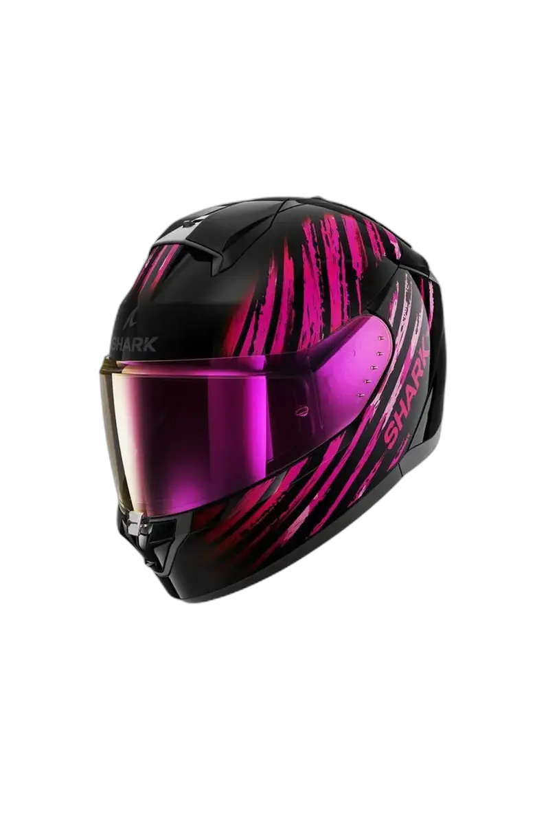 SHARK RIDILL 2 Moto Integrali Caschi Nero Rosa 
