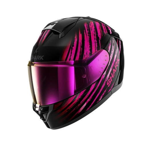 SHARK RIDILL 2 Moto Integrali Caschi Nero Rosa 