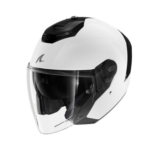 SHARK RS Moto Jet Caschi Bianco Azzurro 