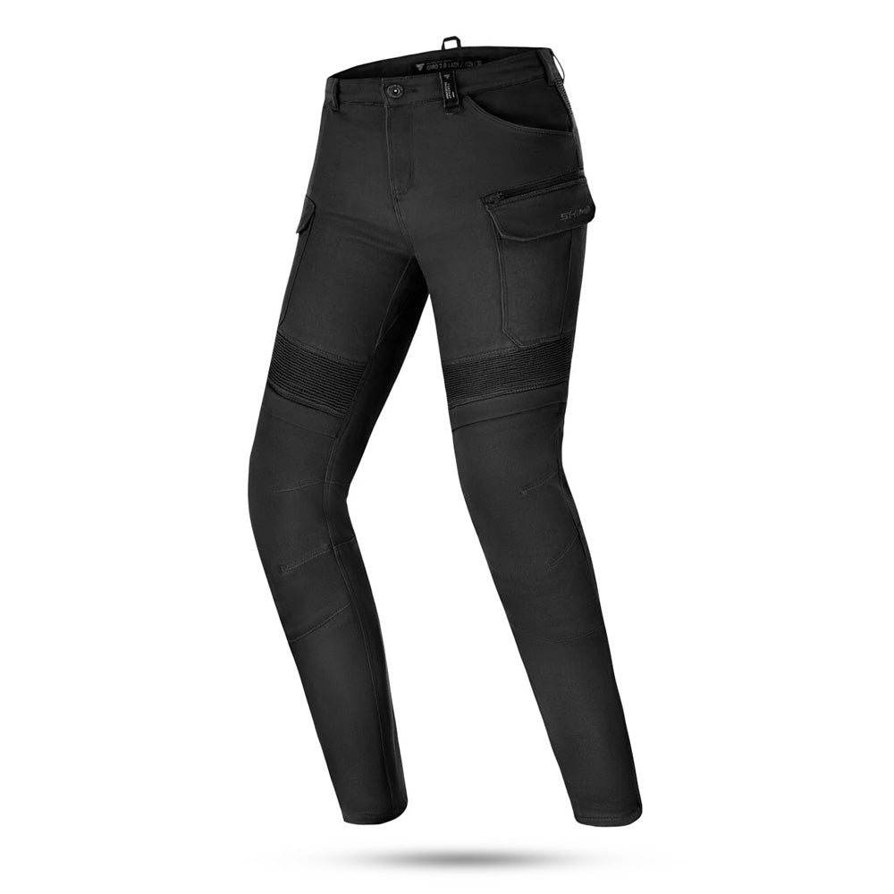 SHIMA GIRO 3.0 LADY VAQUEROS DE MOTO NEGRO 