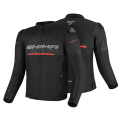 SHIMA DRIFT MAN CHAQUETA DE MOTO NEGRO 