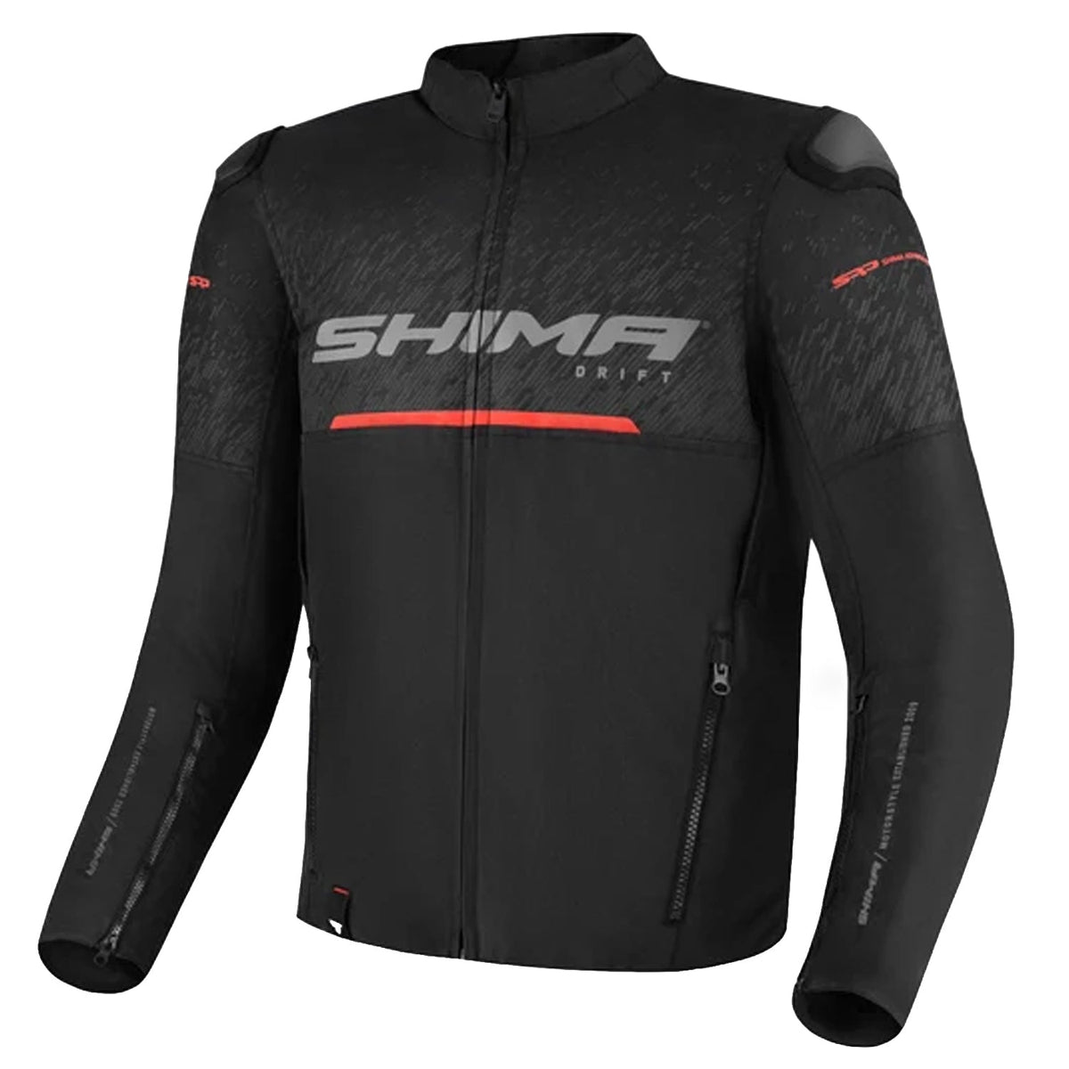 SHIMA DRIFT MAN CHAQUETA DE MOTO NEGRO 